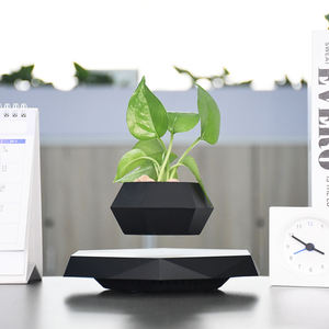 Магнитный левитирующий горшок для бонсай, левитирующий цветочный горшок, умный горшок для растений, декор для дома и офиса, подарки - Product Image 5