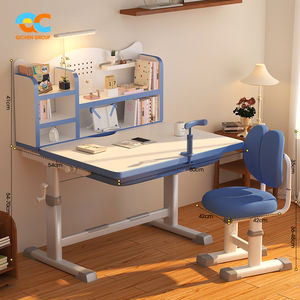 Ensemble de bureau et chaise compact et léger de qualité commerciale Vente en gros Design moderne Bureau pour enfants Prix Packs Salon Bureau pour enfants - Product Image 2