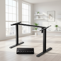Bureau assis-debout électrique réglable en hauteur sur mesure en gros – Cadre de bureau en acier pour usage professionnel