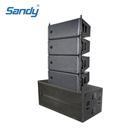 Système de sonorisation SUB9006AS, enceintes actives Line Array avec double subwoofer de 18 pouces, Hdl20a, adapté aux spectacles sur scène