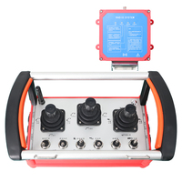 Sistema de Control Remoto Inalámbrico Industrial con 3 Joysticks para Camión Bomba de Concreto y Máquina Pulverizadora