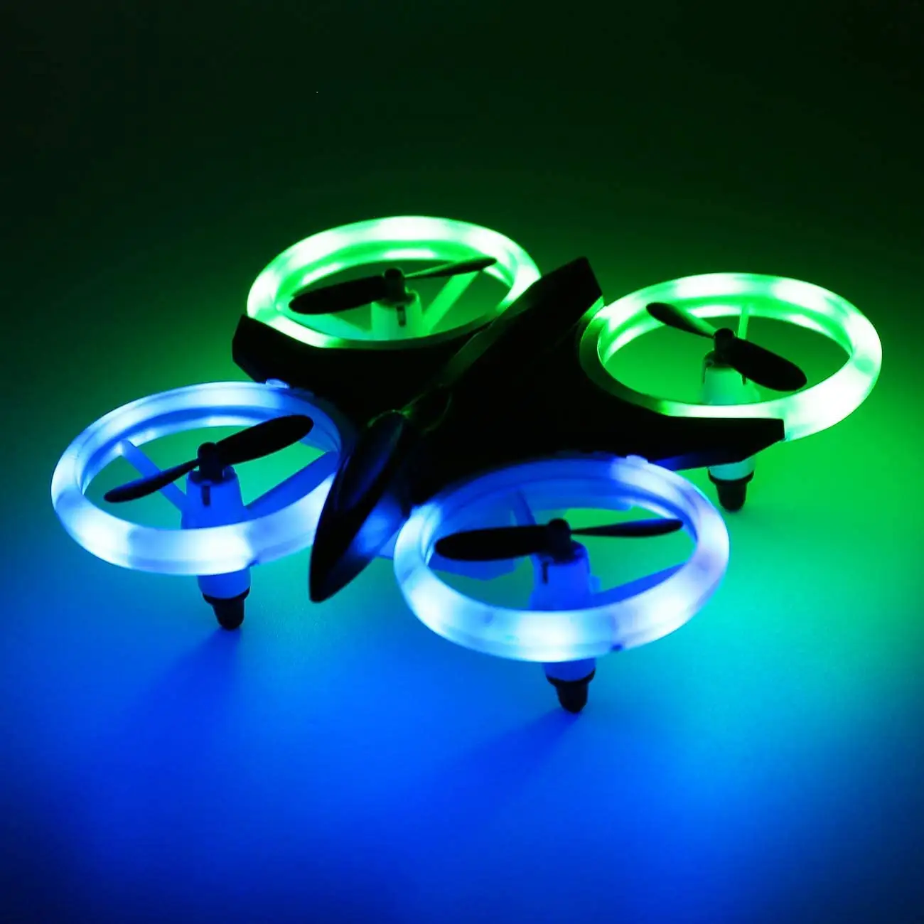 2.4GHz New Mini Obstacle Drone with LED Lights for Training Beginners vs Pixhawk Obstacle Course