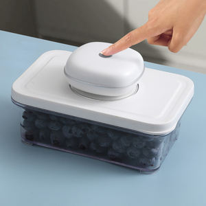 冷蔵庫の作り置き容器や乾燥食品の保存に 多機能食品保存用真空ポンプ - Product Image 1