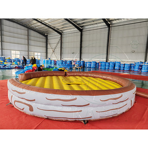 Tapis de rebond gonflable <span class=keywords><strong>en</strong></span> PVC durable pour jeu de taureau mécanique, prix de gros abordable, le plus vendu - Product Image 5