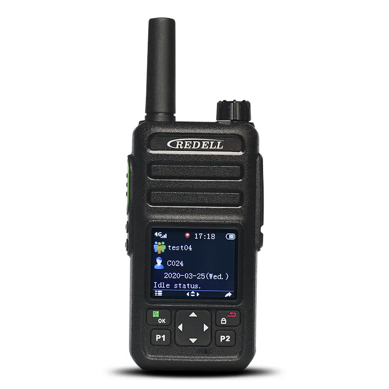Color display Radio make phone call 2G/3G/4G LTE POC 4G PTT RADIO with GPS function