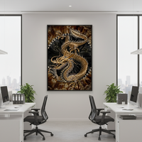 Peintures d'animaux personnalisées faites à la main, impression numérique, toile encadrée, décoration murale personnalisée pour la maison, imperméable, respectueuse de l'environnement
