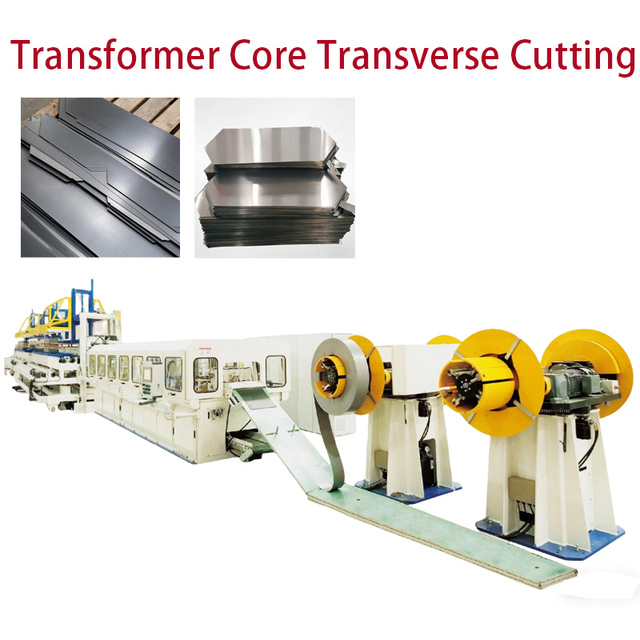 Full Automatic Transformer Silicon Core Silicon Cutting Steel Sheet Cross Cutting Shearing Machine for Transformer