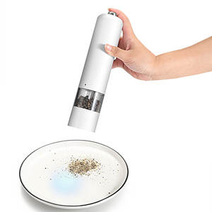 Molinillo de Pimienta Eléctrico Wan Jialong, Portátil, Cuerpo de Plástico, para Uso en Interiores y Exteriores, con Fuente de Alimentación - Product Image 2