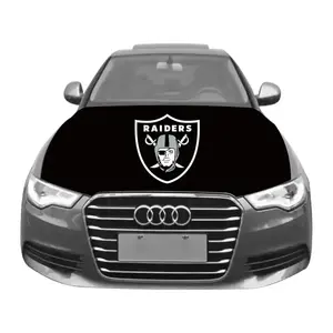定制印刷NFL奥克兰突击俱乐部汽车发动机罩盖旗