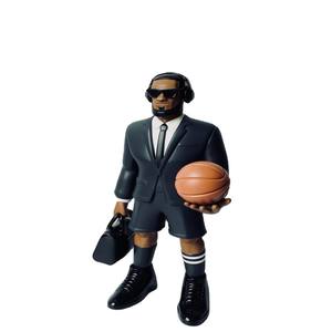 カスタムデザインPVC 3Dモデル漫画スタイルバスケットボール選手アクションフィギュアおもちゃ収集可能OEMカスタマイズバスケットボール選手 - Product Image 2