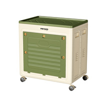 Armoire de rangement pliable en plastique pour vêtements, meuble de maison portable, pas d'assemblage requis, grande capacité, organisateur de chambre à coucher
