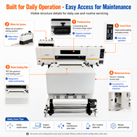 Imprimante DTF tout-en-un A1 60 cm avec tête d'impression I3200 et agitateur de poudre pour l'impression professionnelle de vêtements