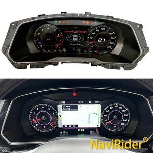Tableau de bord LCD pour VW Volkswagen Tiguan L 2017-2022, compteur de vitesse GPS, tableau de bord numérique, cockpit virtuel, tachymètre - Product Image 1