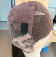 Perruque complète en cheveux humains, ombrée brun-blond, ondulée, sans colle, pré-épilée, avec ligne de cheveux naturelle, en cheveux vierges, respirante, pour femmes