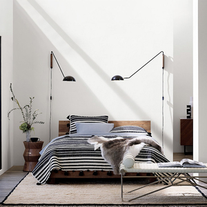 <span class=keywords><strong>Lampada</strong></span> <span class=keywords><strong>da</strong></span> <span class=keywords><strong>Parete</strong></span> Retrò E27 con <span class=keywords><strong>Braccio</strong></span> Lungo, Illuminazione Vintage Industriale per Interni, Corridoio, Comodino, Camera <span class=keywords><strong>da</strong></span> Letto, Applique Dorata Stile Fattoria - Product Image 3