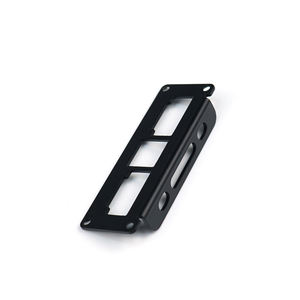 Support en acier personnalisé en forme de L à 90 degrés avec coins arrondis pour enceintes - Product Image 1