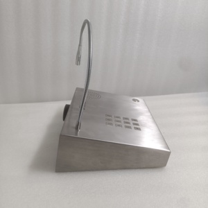 KNTECH IP55 Interphone de bureau étanche en acier laminé à froid pour les banques/gares ferroviaires Téléphones filaires Produit - Product Image 6