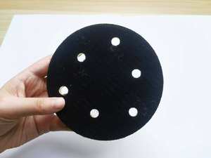 Pexmientas 5 ''Rubber Sanding Backing Pad Polierer Backing Plate Random Orbital <span class=keywords><strong>Hook</strong></span> and <span class=keywords><strong>Loop</strong></span> Backing Pad Schleif pad - Product Image 6