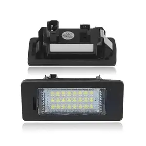 Factory Wholesale Auto Car Accessory 6500K White LED License Plate Light For Bmw F10 F11 F30 F31 F35 1/3/5/X Series
