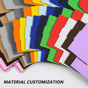 Tái Chế Đầy Màu Sắc Sóng Trống Quà Tặng Lưu Trữ Gói Giày Quần Áo Carton Các Tông Thủ Công Bao Bì Vận Chuyển Hộp Giấy - Product Image 3