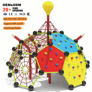 Corde de haute qualité pour structure de jeu <span class=keywords><strong>d</strong></span>'extérieur pour enfants - Corde <span class=keywords><strong>d</strong></span>'<span class=keywords><strong>escalade</strong></span> pour <span class=keywords><strong>d</strong></span>ôme de jeu extérieur <span class=keywords><strong>avec</strong></span> accessoires en corde de maille arc-en-ciel - Product Image 1