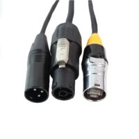 Câble hybride professionnel FCONNR PowerCon Ethercon DMX 3 en 1