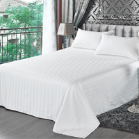 Tissu de literie en satin uni 100 % coton biologique teint, tissé, mercerisé, écologique, résistant au rétrécissement, respirant, haute qualité