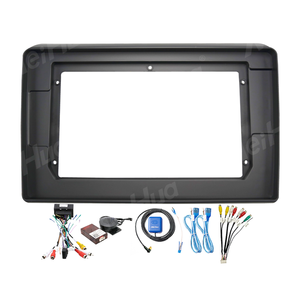 Cadre Meihua Autres accessoires d'intérieur Kits de cadre de radio de lecteur DVD de voiture pour <span class=keywords><strong>Jeep</strong></span> CHEOKEE 2014-2017 - Product Image 2