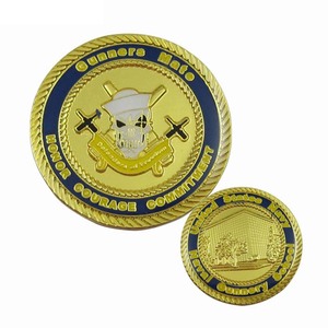 Souvenir in metallo Vecchio Britannico Indiano Militare Souvenir Moneta Per Marine Corps - Product Image 5