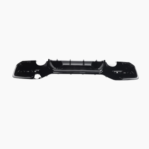 Diffusore Posteriore Nero Lucido in ABS Stile MP M Sport con Doppia Uscita Singola per <span class=keywords><strong>BMW</strong></span> <span class=keywords><strong>F20</strong></span> <span class=keywords><strong>2015</strong></span>-2018 - Product Image 1