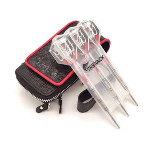 Sac à fléchettes en cuir de vache véritable / étui à fléchettes / boîte - Product Image 1