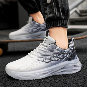 Zapatos Deportivos para Hombre, Ultraligeros, de Malla, para Caminar, para Todas las Temporadas, Casuales, Antideslizantes, con Cierre de Cordones, Suela Suave - Product Image 6