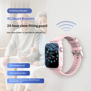 Reloj Inteligente de Monitoreo de Salud 4G Netcom 2026, Venta Internacional, para Personas Mayores que Viven Solas, Botón SOS, Silicona Magnética - Product Image 2