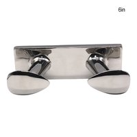 Taquet de pont marin SUS316 Taquet de borne à double corne pour accessoires de canoë de kayak de bateau