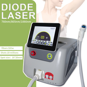 Láser de Diodo de Grado Médico - 500W de Potencia y Punto de Trabajo de 16*26mm para Resultados Seguros y Profesionales en la Depilación - Product Image 1