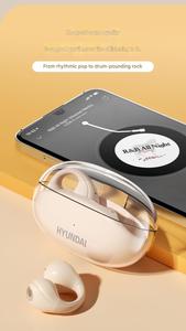 Auriculares HYUNDAI HYT12 TWS BT 5.3 con Clip para Oreja, Llamadas HD, Batería de Larga Duración, Resistentes al Agua, Auriculares Deportivos Inalámbricos HiFi para Juegos - Product Image 6