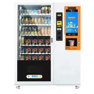 JW automated ramen noodle vending machine automatic ticket ramen vending machine hot ramen vending machine touch screen custom