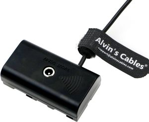 Cable de alimentación en ángulo recto NP-F550 de Alvin's Cables para monitores <span class=keywords><strong>Atomos</strong></span> <span class=keywords><strong>Ninja</strong></span> V Shinobi SmallHD Feelworld 7.4V 6.76A - Product Image 4