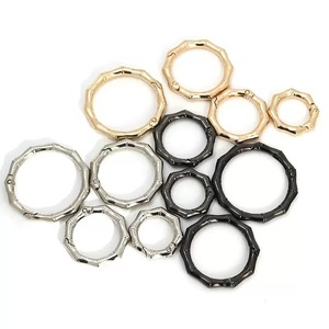 Prix d'usine : quincaillerie <span class=keywords><strong>à</strong></span> boucle pour sacs - Ensemble de porte-clés <span class=keywords><strong>à</strong></span> anneau en O et de fermoirs <span class=keywords><strong>à</strong></span> ressort pour la connexion de sangles et la réparation d'ouverture de sacs <span class=keywords><strong>à</strong></span> <span class=keywords><strong>main</strong></span> - Product Image 2