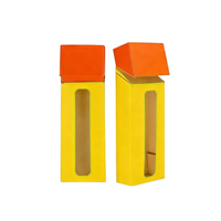 Boîte d'emballage personnalisée pour cartouches jetables résistantes aux enfants, 2g, 3g, 1ml, avec fenêtre et couvercle à clapet