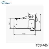 La Chine fabricant prix équipement optique TCS-760 fauteuil ophtalmique unité pour optométriste