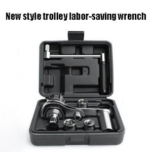 Reifen arbeits sparender Schraubens chl üssel Handkurbel Autos ch raube Demontage Kraft schlüssel Haushalts Autoreifen entfernungs reparatur werkzeug - Product Image 2