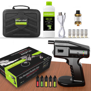 USB Vapor Aroma Smoking Maker Sabor <span class=keywords><strong>Blaster</strong></span> Kit de pistola de burbujas ahumadas para barra de cócteles - Product Image 1