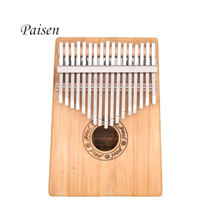 17 clave <span class=keywords><strong>Kalimba</strong></span> de dedo Piano Calimba con martillo sintonizador de madera maciza instrumentos musicales - Product Image 1