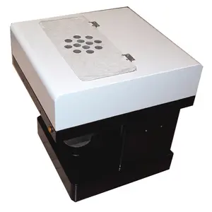 Digitale Inkjetdrukmachine/Art Koffieprinter Automatische Voedselprinter Flatbed Printer Voor Koekjes