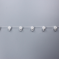 S Wave Rideau Track Accessoires Ondulation Pli Rideau Runner 54/60/80mm Rideau Rail Crochets Runner