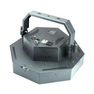 Сценическое освещение в винтажном стиле декоративное освещение 4*60 Вт 2000 К ВВт + 64*3 Вт РГБ светодиодное восьмиугольное Ретро освещение для клуба для вечеринок - Product Image 6