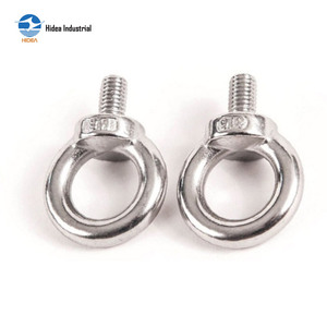 Boulon à œillet en acier inoxydable 304 316 électro-polissé passivé JIS1168, boulon à <span class=keywords><strong>anneau</strong></span> métrique, levage et amarrage HIDEA 20RHS085 - Product Image 1
