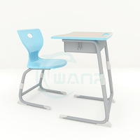 Meilleures ventes : Ensembles scolaires modernes en métal personnalisés, bureaux et chaises pour étudiants, pour la salle de classe et le bureau à domicile