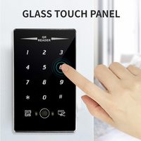 Contrôle d'accès extérieur de porte étanche Wiegand RS485 RS232 Clavier numérique RFID Lecteur de code QR